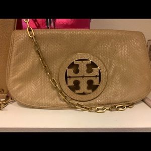 Tory Burch clutch leather crossbody bag